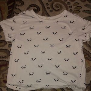Darling blue panda tee
